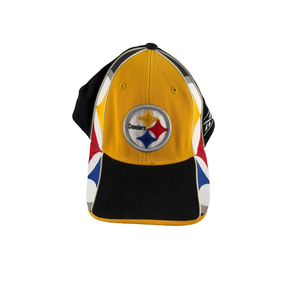 Reebok Pittsburgh Steelers NFL Equipment Authentic Sideline OSFA Stretch Fit Hat